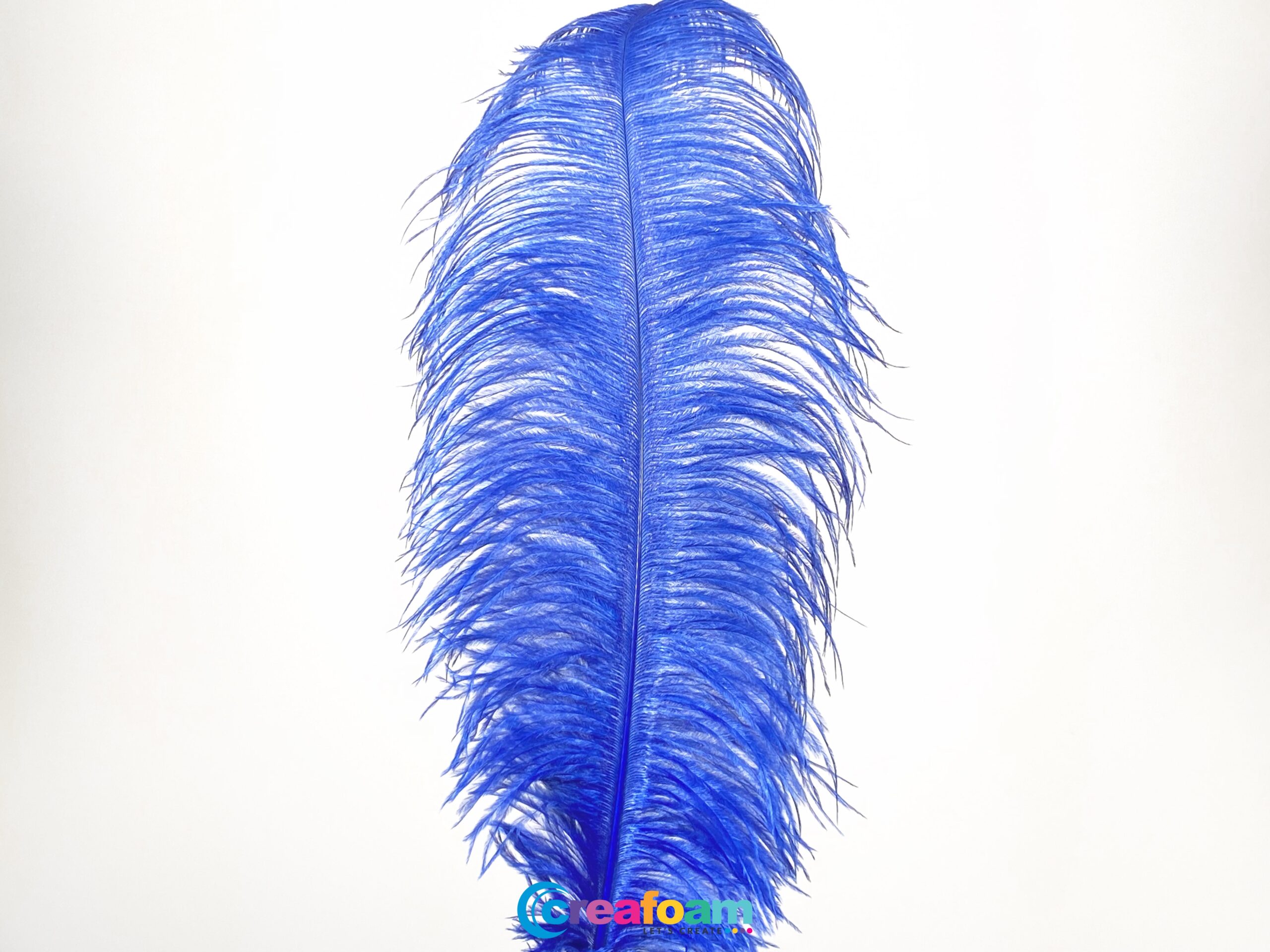 Pluma de avestruz Azul - Creafoam