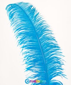 Ostrich Feather Turquoise
